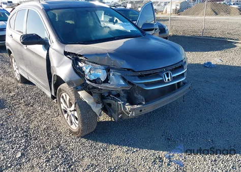 2014 Honda Cr-V Ex-L z USA, uszkodzony, nr VIN 2HKRM4H78EH615183